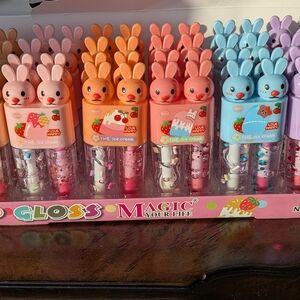 Cute Girls Moisturizing Lip Gloss, Fruity Glitter Lip Gloss (1pc)